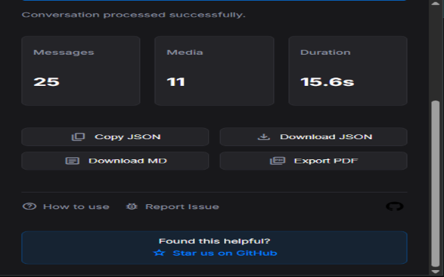 AI Chat Exporter - 截图 2