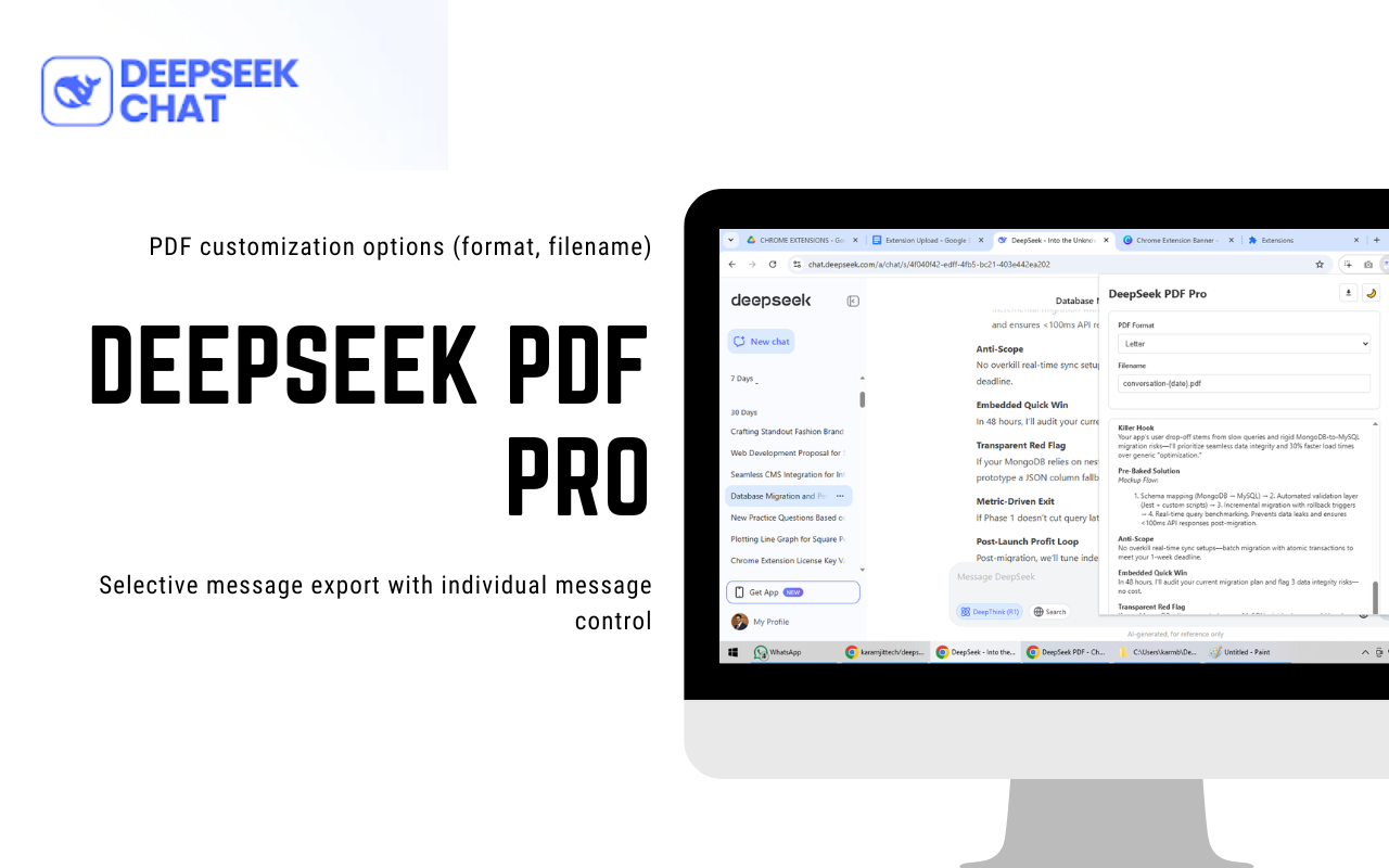 DeepSeek PDF Pro - 截图 1