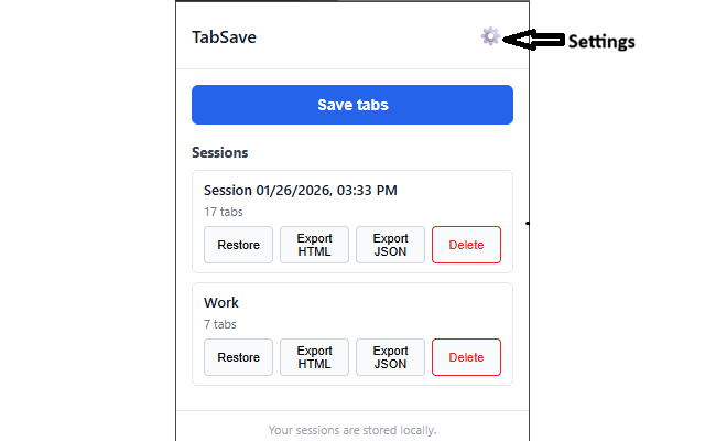 TabSave - 截图 4