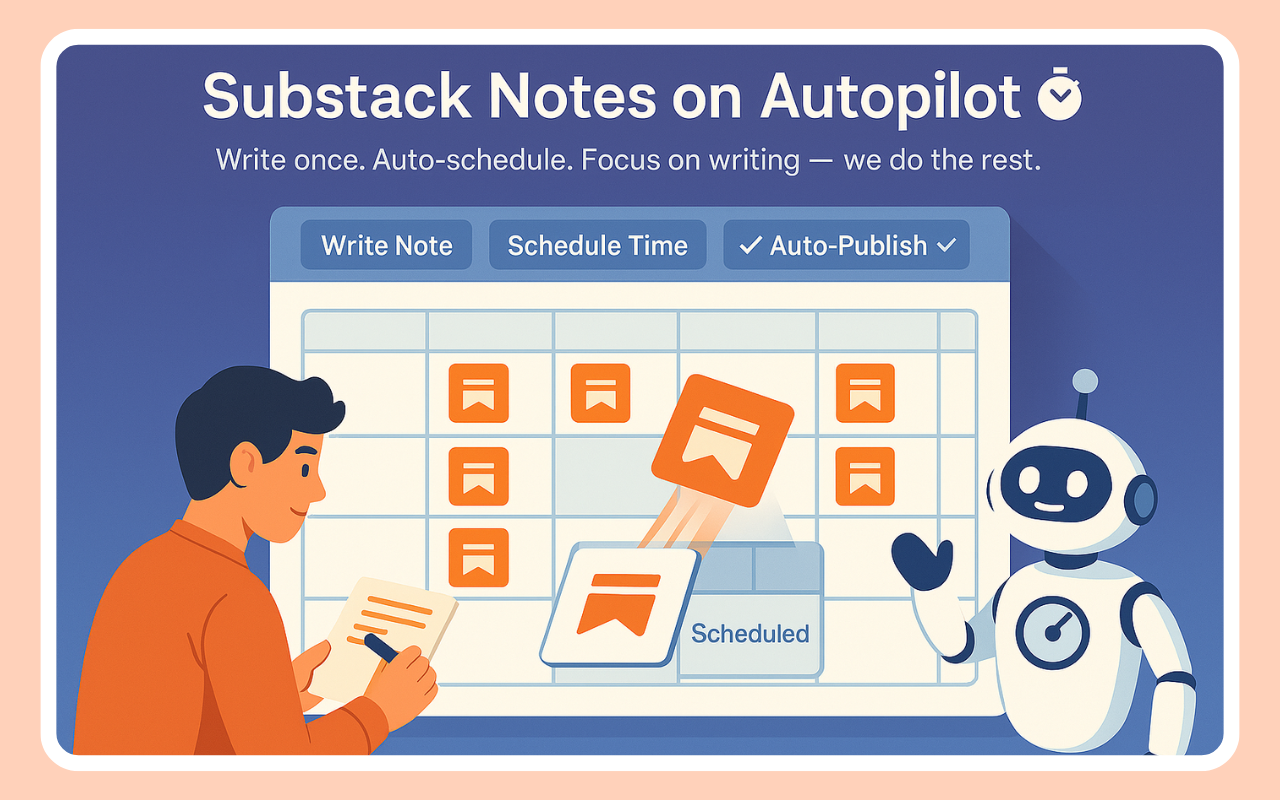NotePilot-Substack笔记调度器、书签、分析 - 截图 3