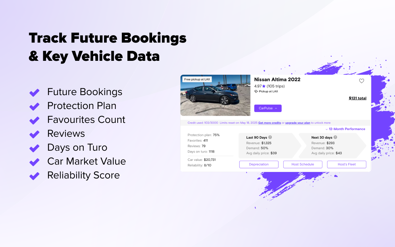 CarPulse – Turo Car Analysis Tool - 截图 3