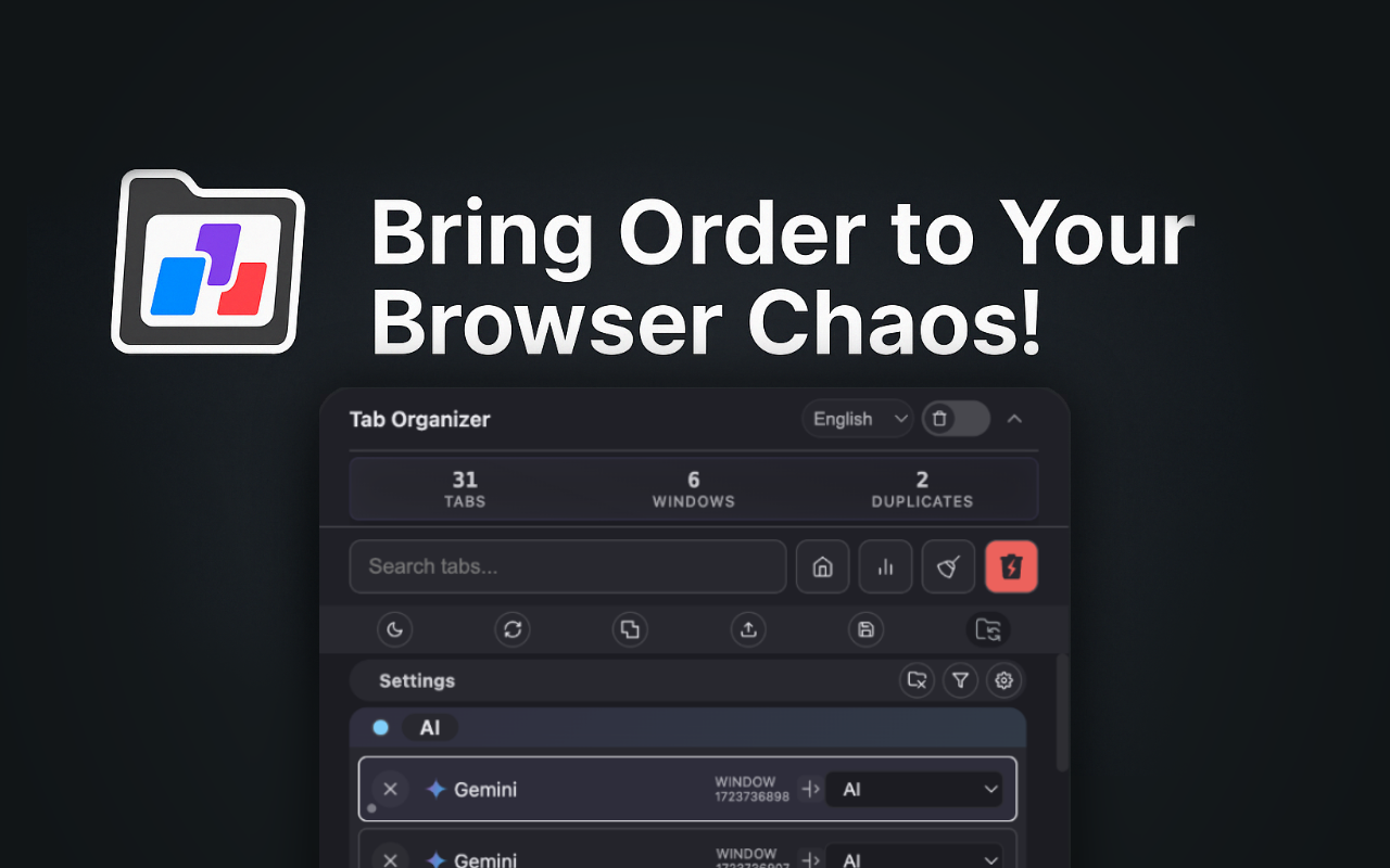 Tab Organizer - 截图 3