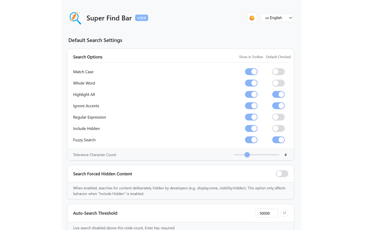 Super Find Bar - 截图 4