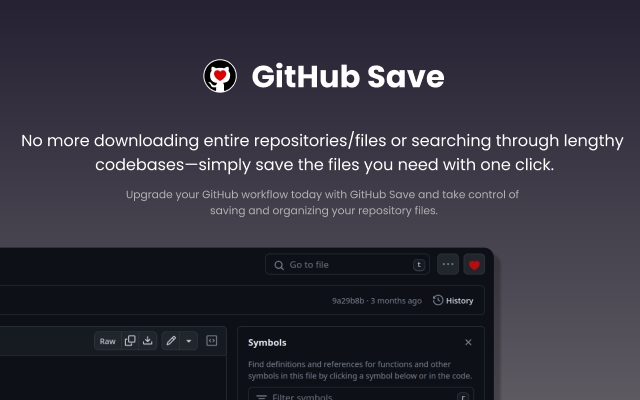 GitHub Save - 截图 3