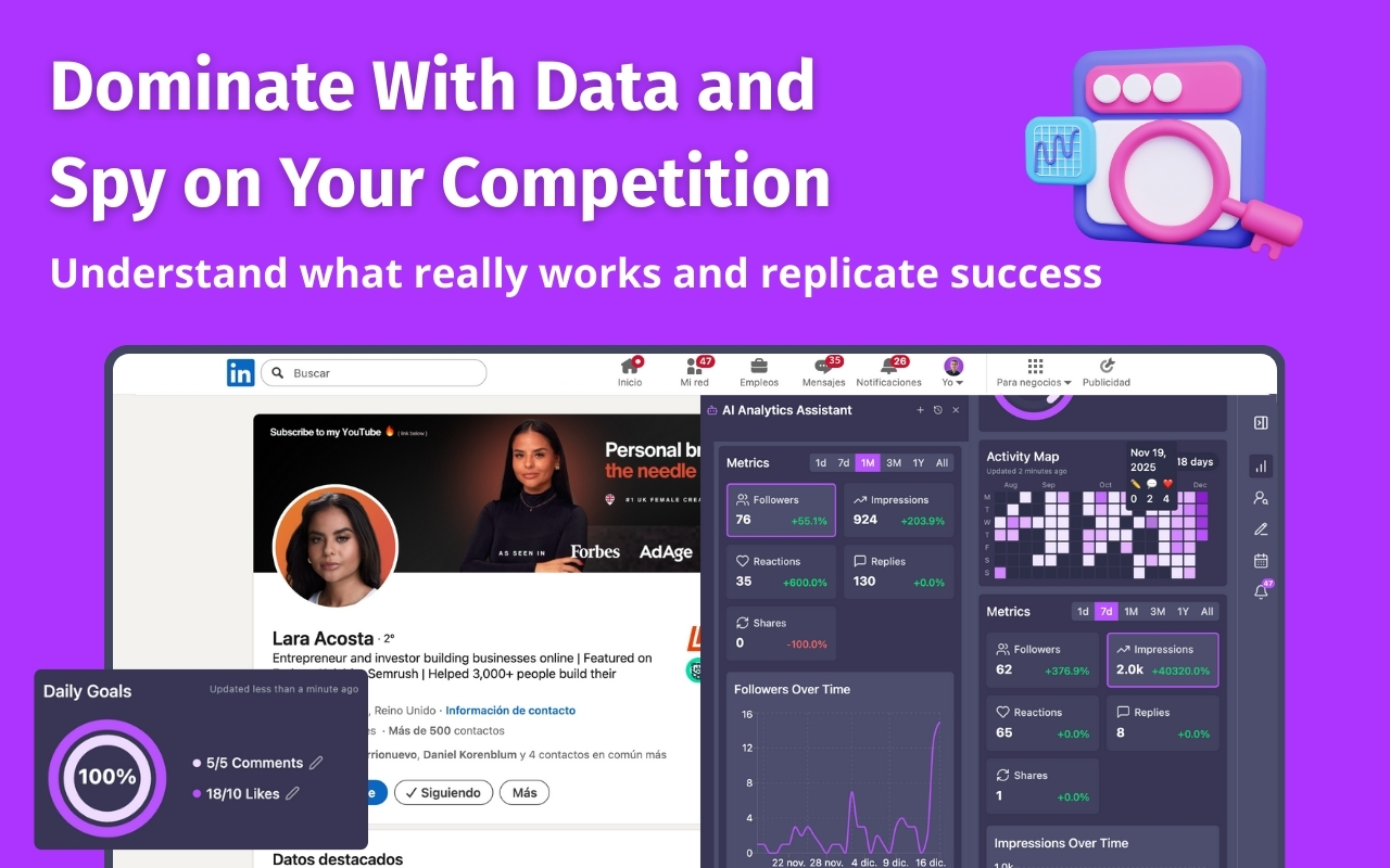 CreatorHub - Linkedin tools - 截图 2