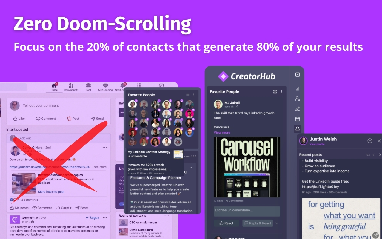 CreatorHub - Linkedin tools - 截图 4