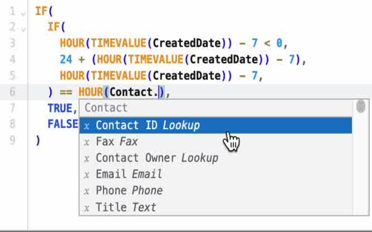 Wonder Salesforce Formula Editor 🪄 - 截图 4