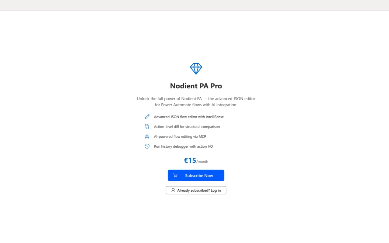 AI Flow Editor for Power Automate (by Nodient) - 截图 2