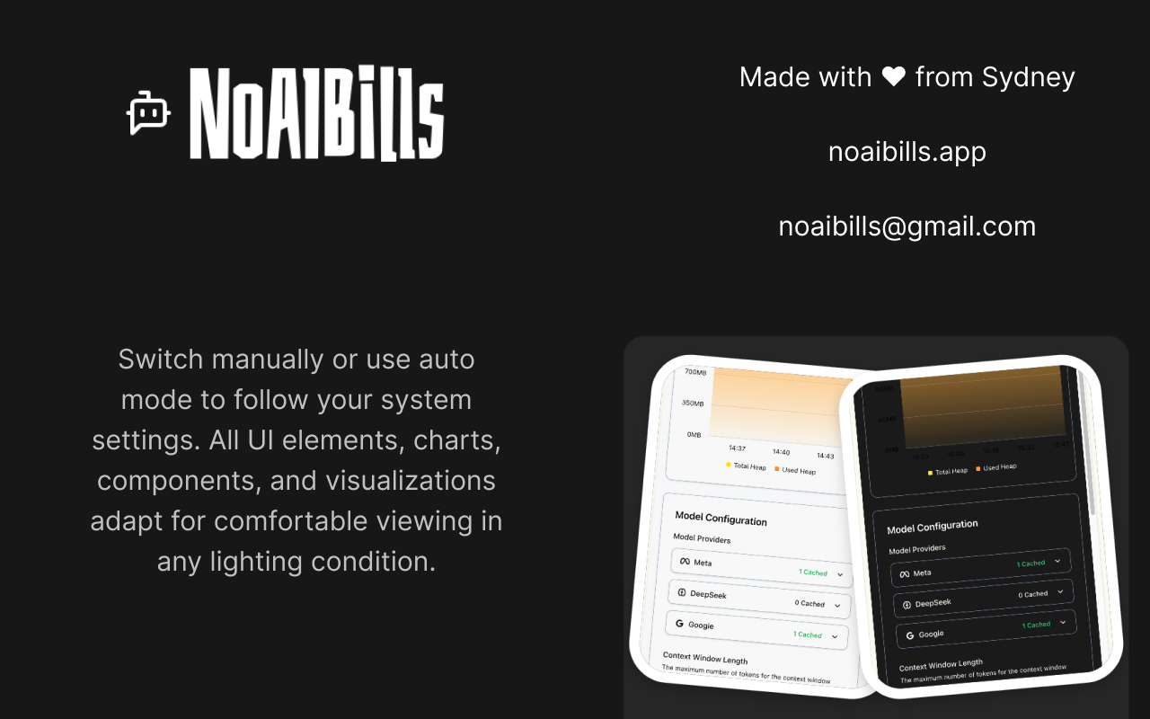 NoAIBills: Local AI Chat with DeepSeek & Llama - 截图 4