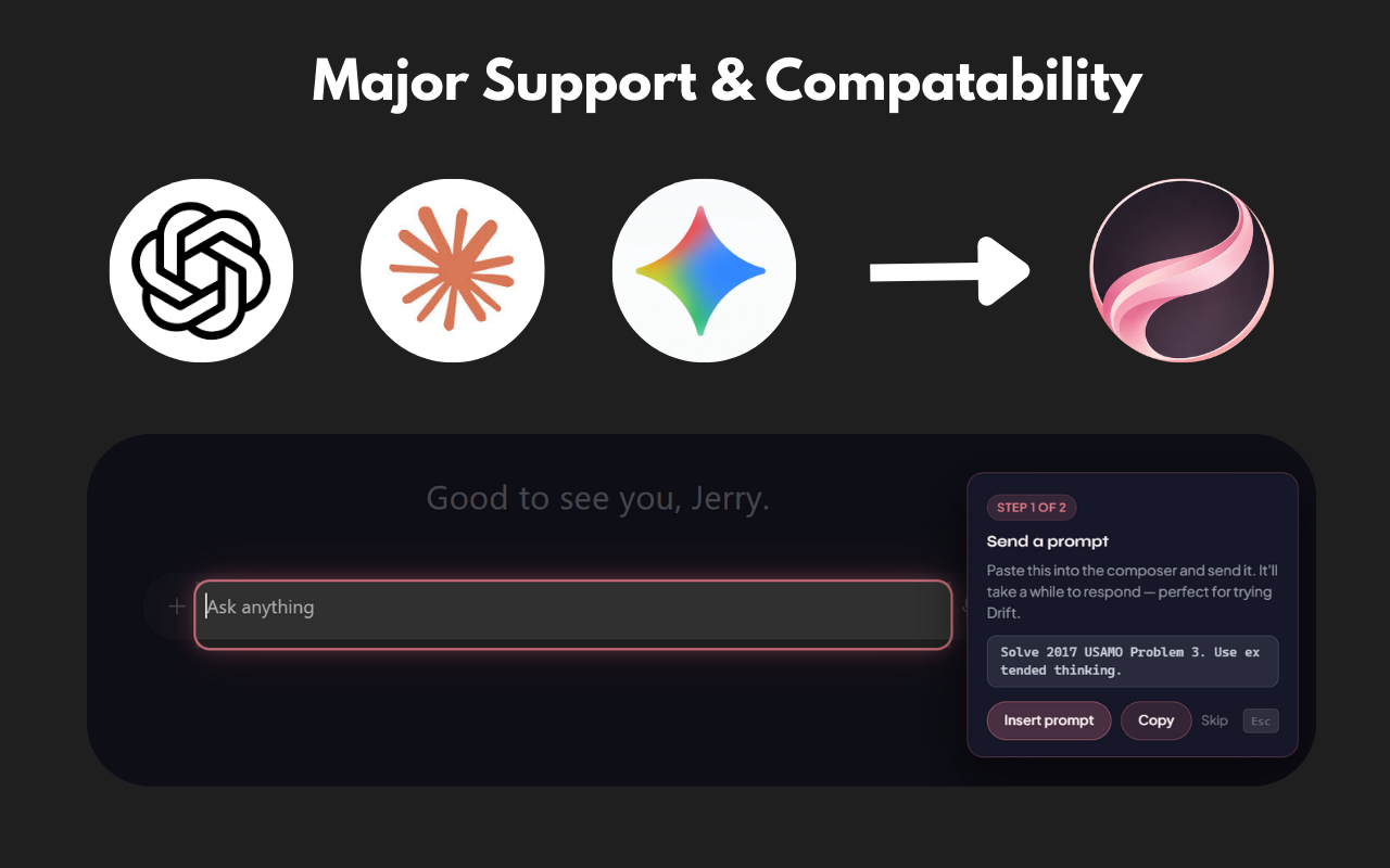 Drift - Scroll While AI Thinks - 截图 2