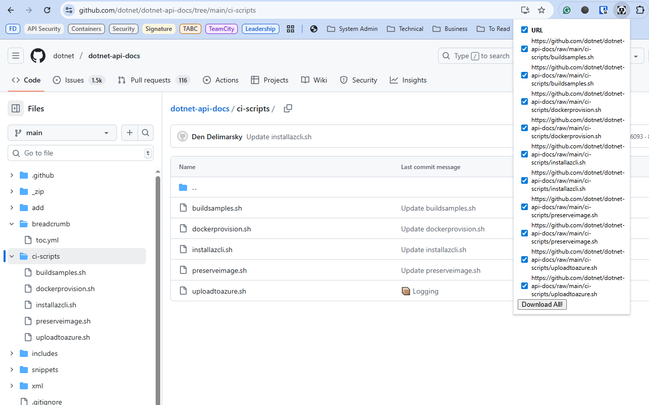 GitHub folder download&zip - 截图 1