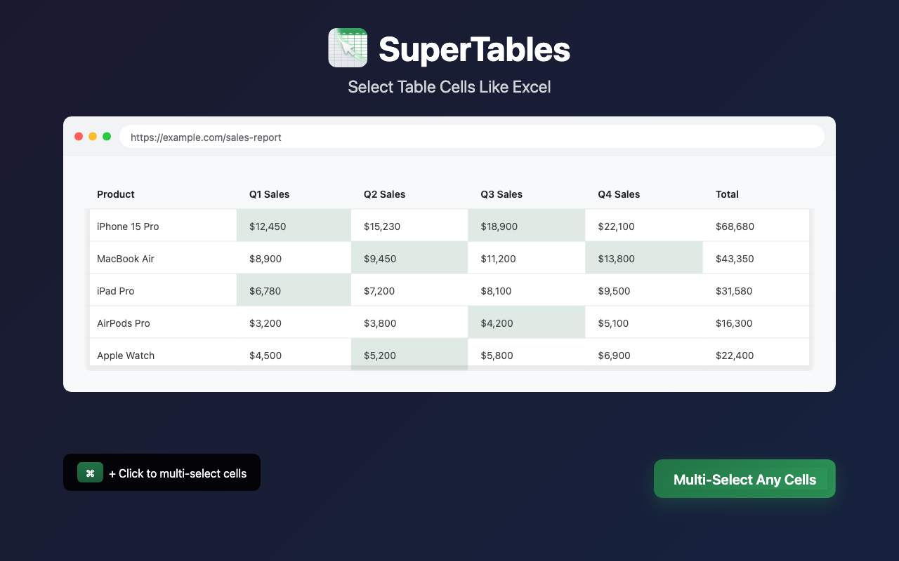 SuperTables - 截图 3