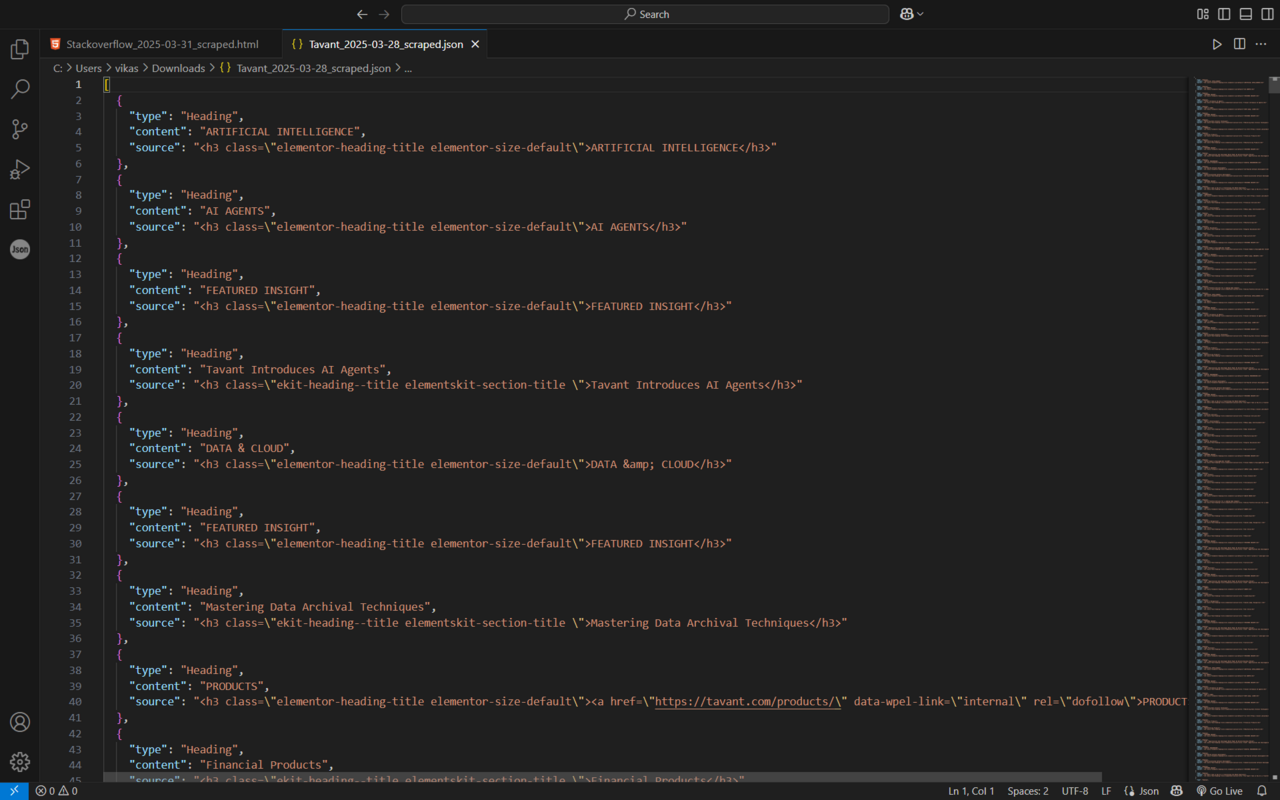 Advanced Web Scraper - 截图 1