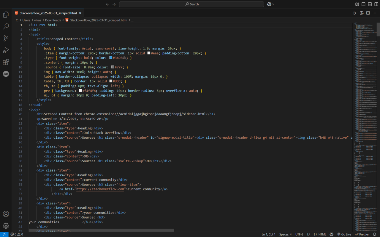 Advanced Web Scraper - 截图 5