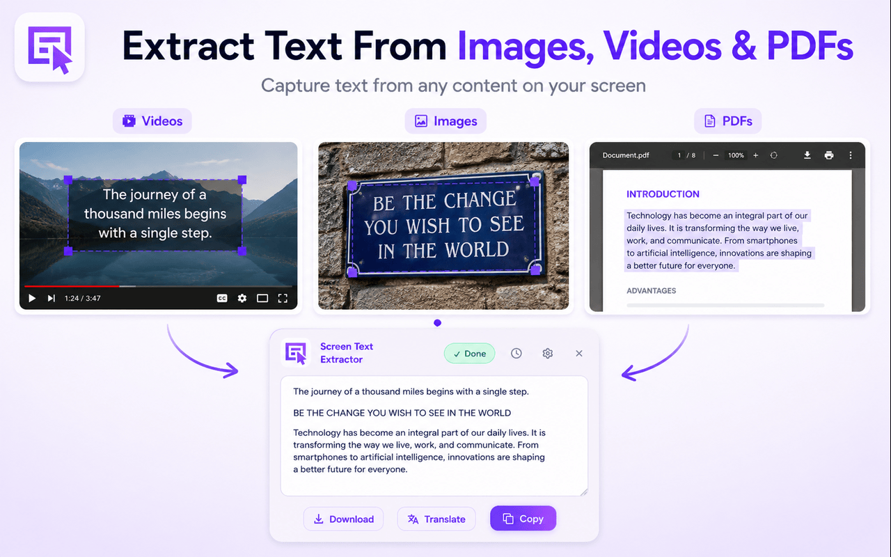 Screen Text Extractor - 截图 3