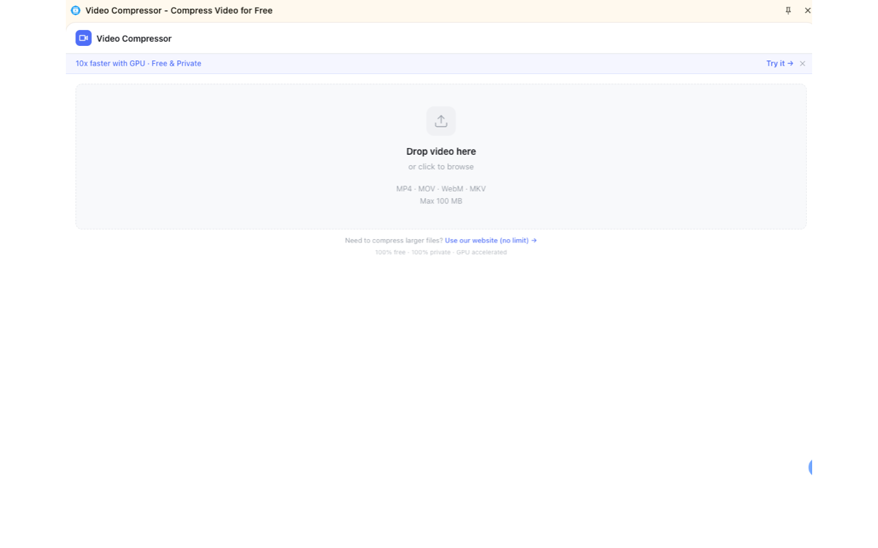 Video Compressor - Compress Video for Free - 截图 3