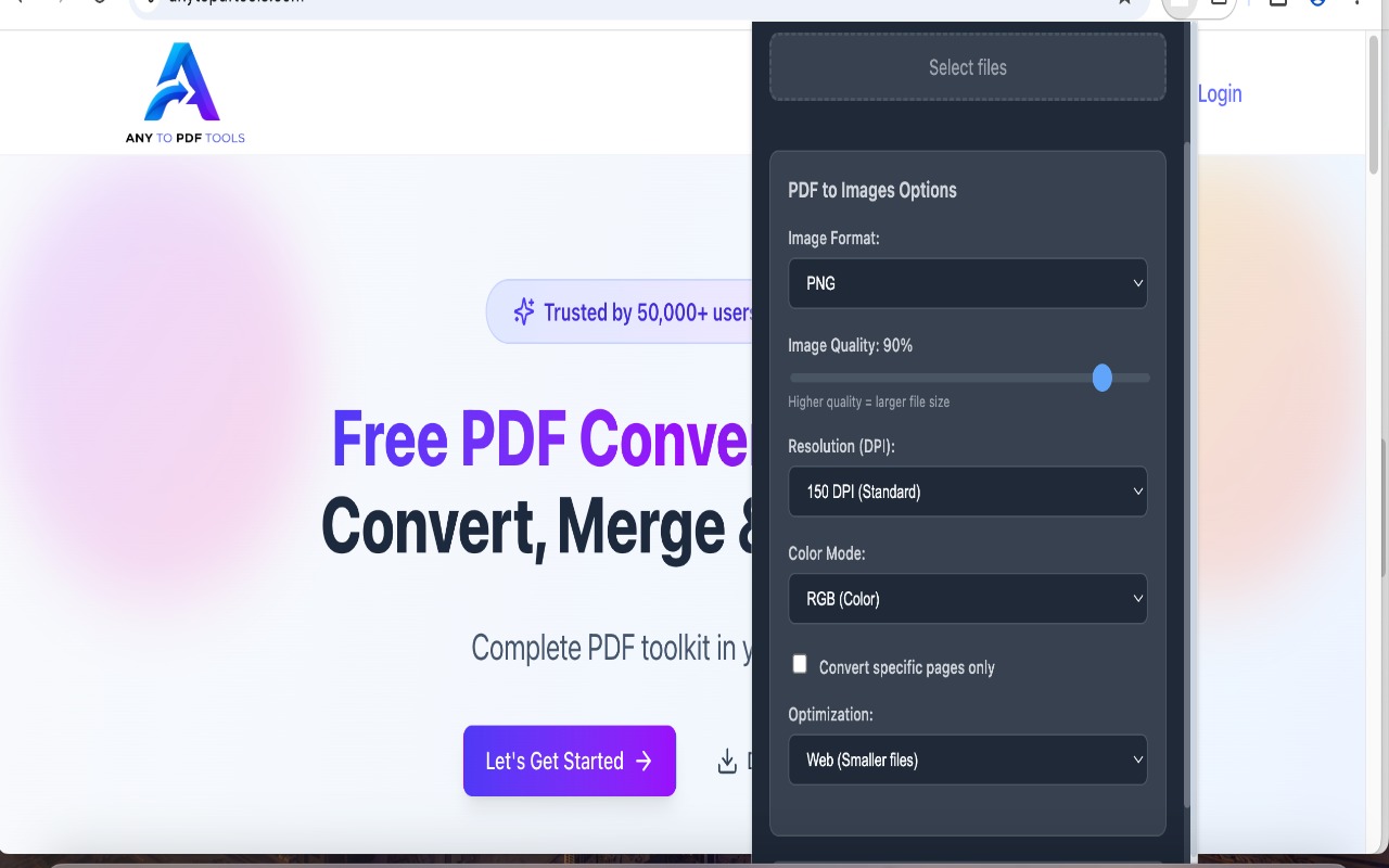 Any To PDF Tools:PDF Compress, Merge, Split, Convert, Rotate - 截图 2