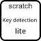 Scratch modifying key detection lite