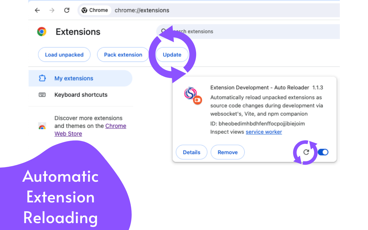 Extension Development - Auto Reloader - 截图 1