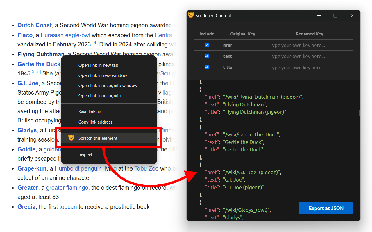 Web Scratch: Simple Web Scraping Tool - 截图 1