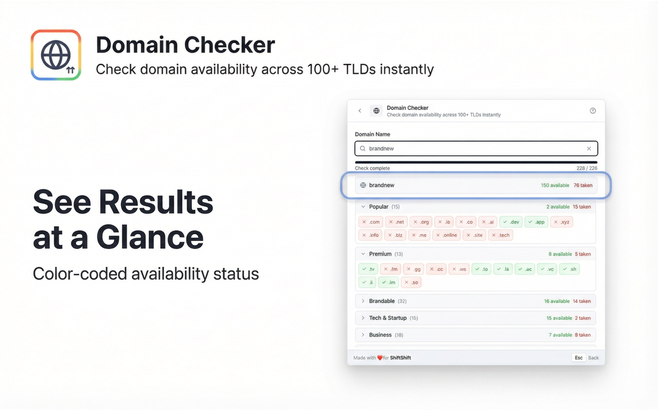 Domain Checker - 截图 3