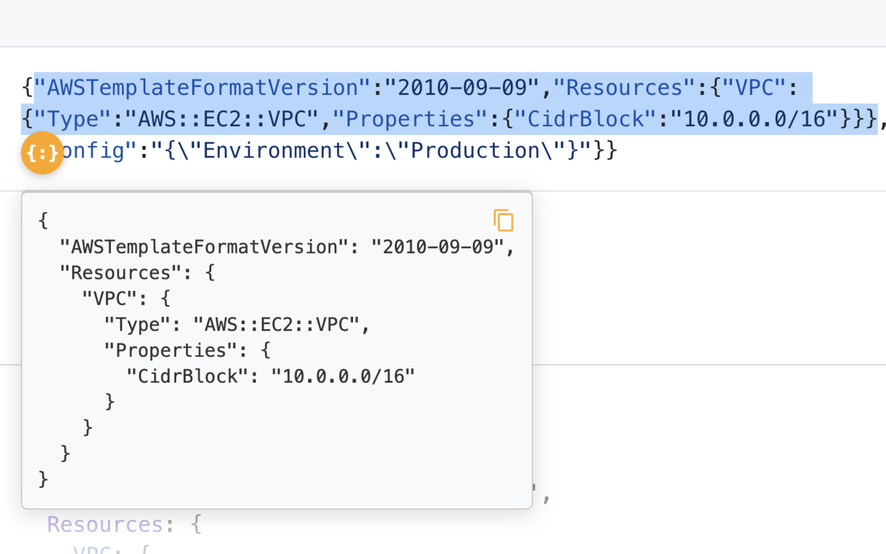 JSON Easy: 直接在网页中查看任何 JSON，包括格式错误的 - 截图 5