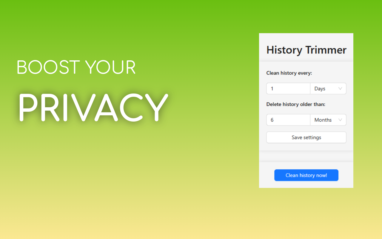 History Trimmer (Cleaner) - 截图 2