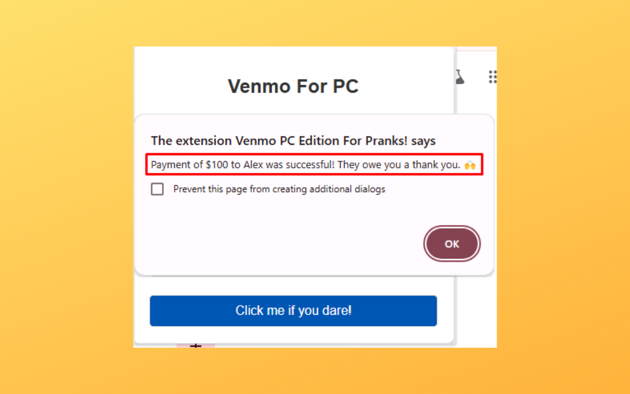 Venmo PC Edition For Surprise! - 截图 3