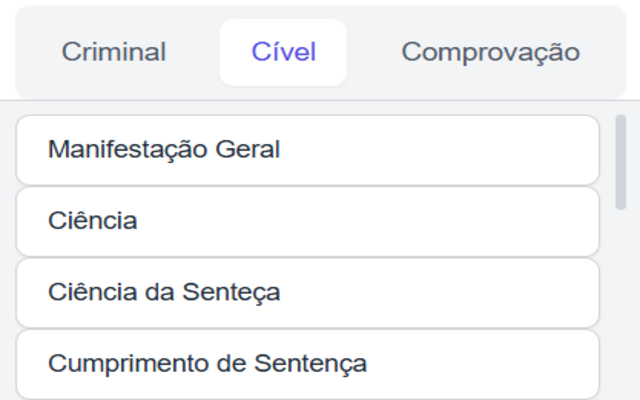 PJe Docs - Manifestações do TJMG - 截图 2
