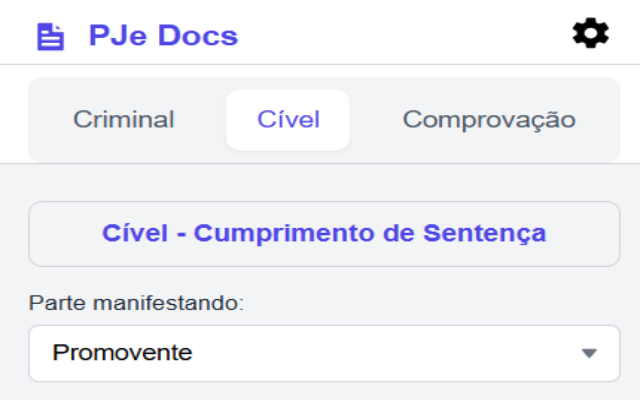 PJe Docs - Manifestações do TJMG - 截图 3