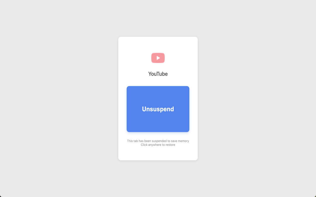 Tab Suspender - Free Up Memory & Boost Performance (Open Source) - 截图 2