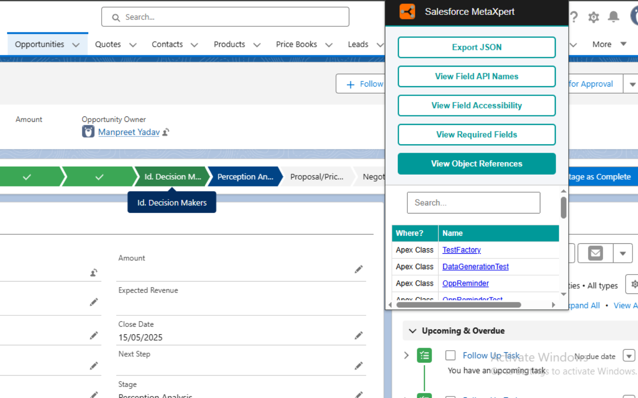 Salesforce MetaXpert - 截图 5