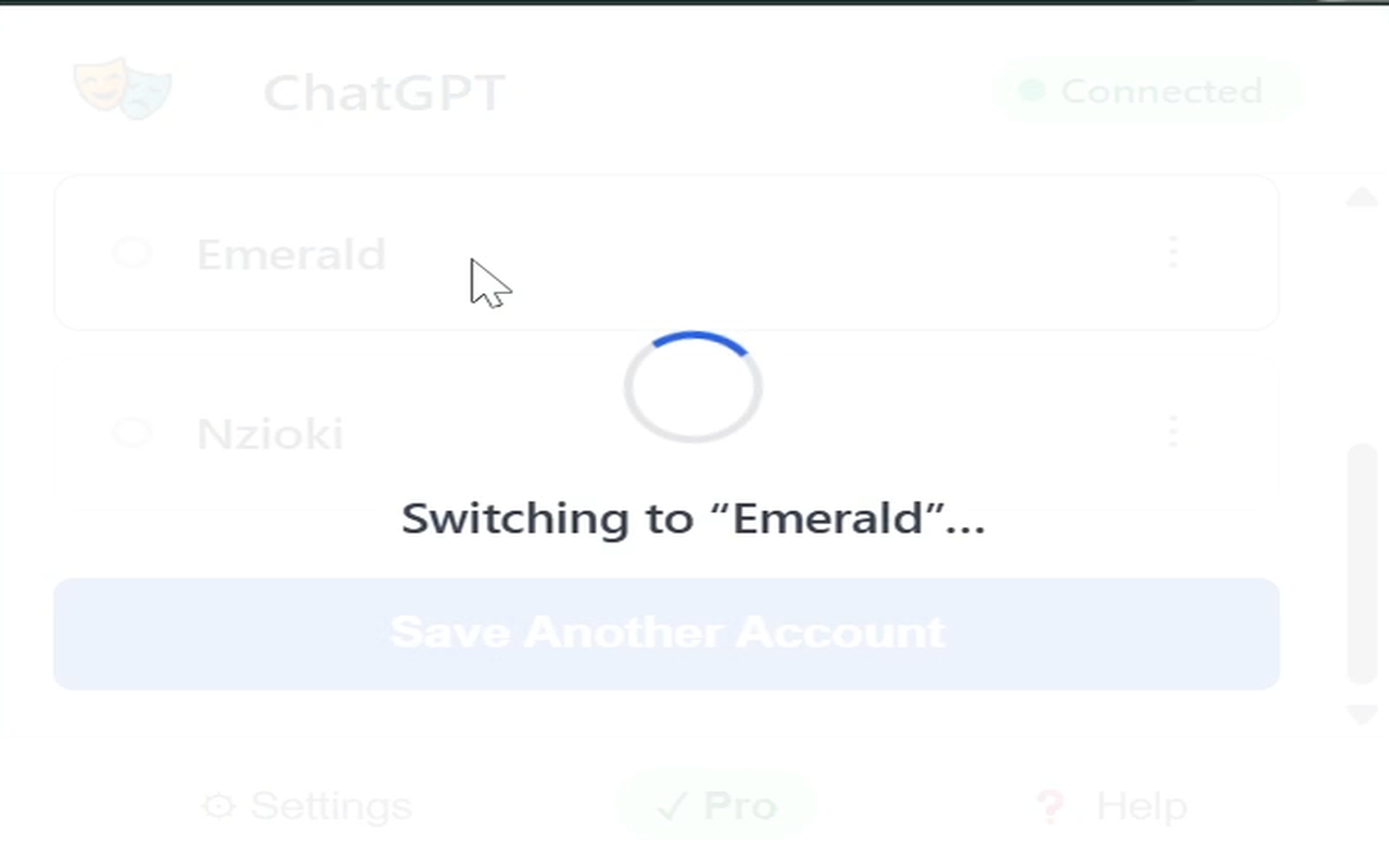 Session Switcher - AI Account Switcher - 截图 2