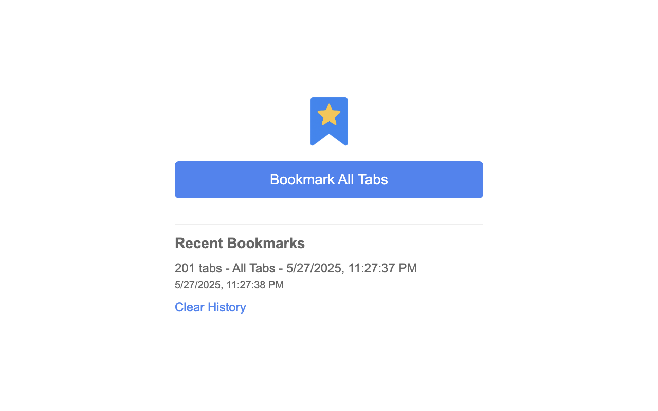 Bookmark All Tabs - 截图 5