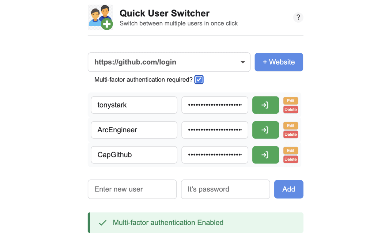 Quick User Switcher - 截图 4