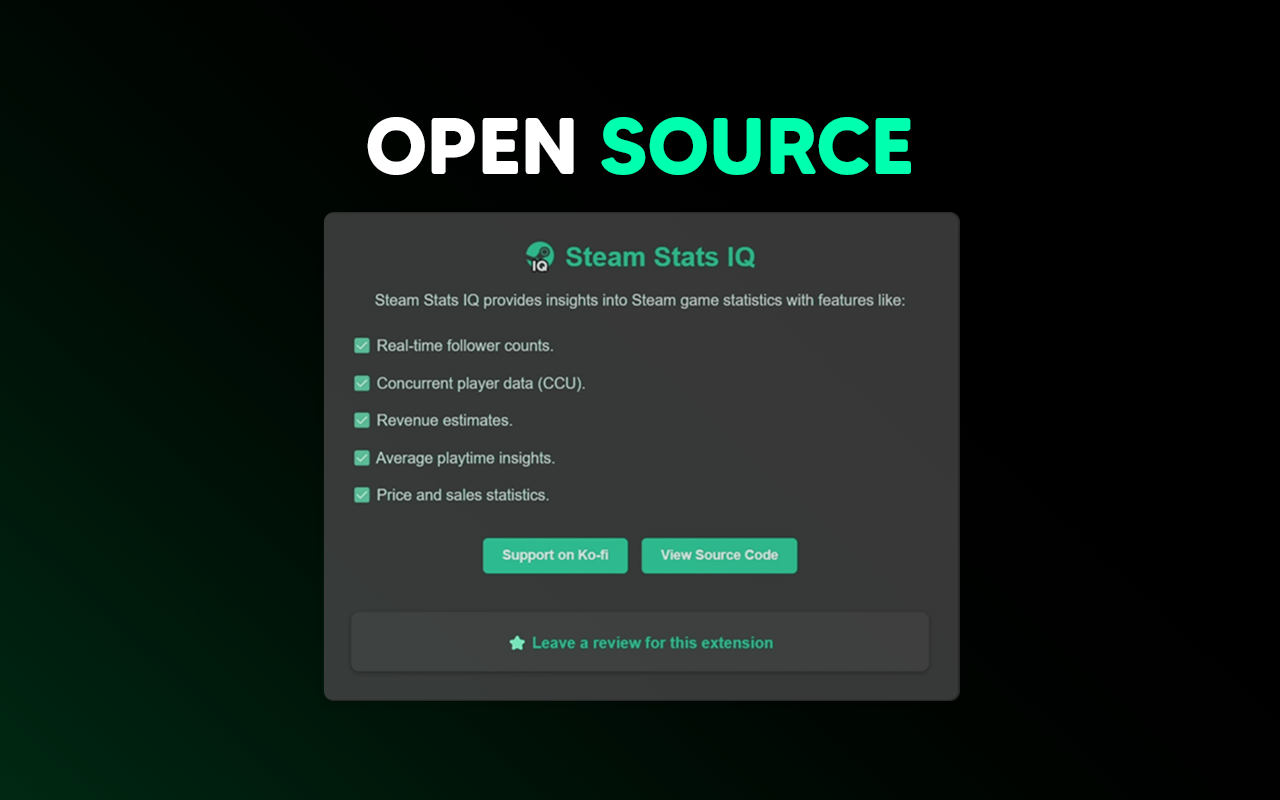 Steam Stats IQ - 截图 3