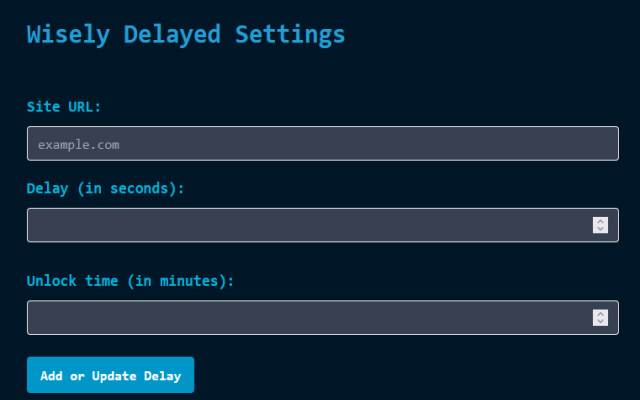 Wisely Delayed - 截图 1