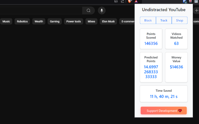 Undistracted YouTube - 截图 3