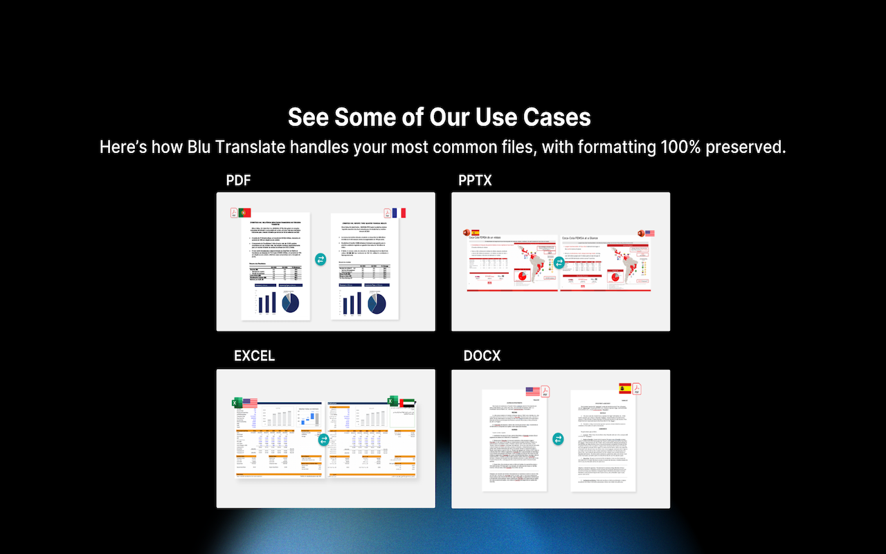 Bluente PDF|DOCX|PPT Translate - 截图 4