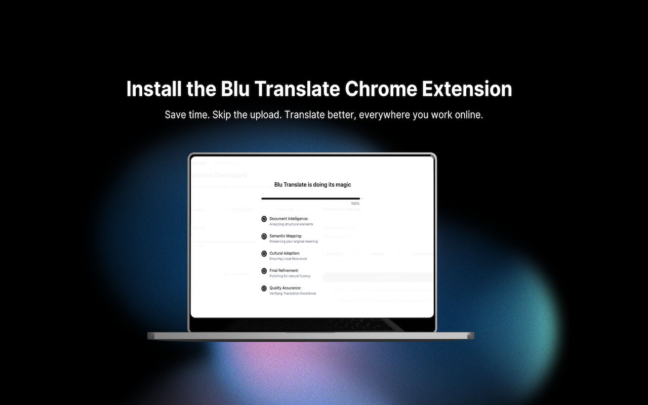 Bluente PDF|DOCX|PPT Translate - 截图 5