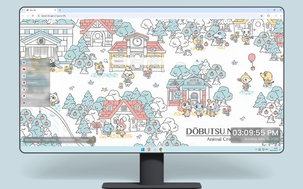 Animal Crossing - Dōbutsu no Mori Live Wallpaper - 截图 4