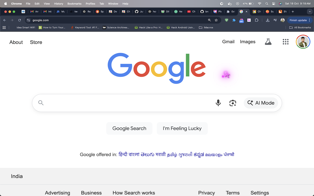 Glowing Cursor Mouse - Neon Magic Cursor - Pet Dog - 截图 4