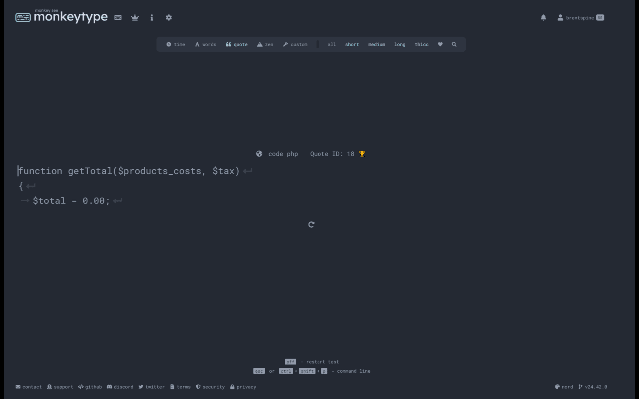 Monkeytype Quote Tracker - 截图 4