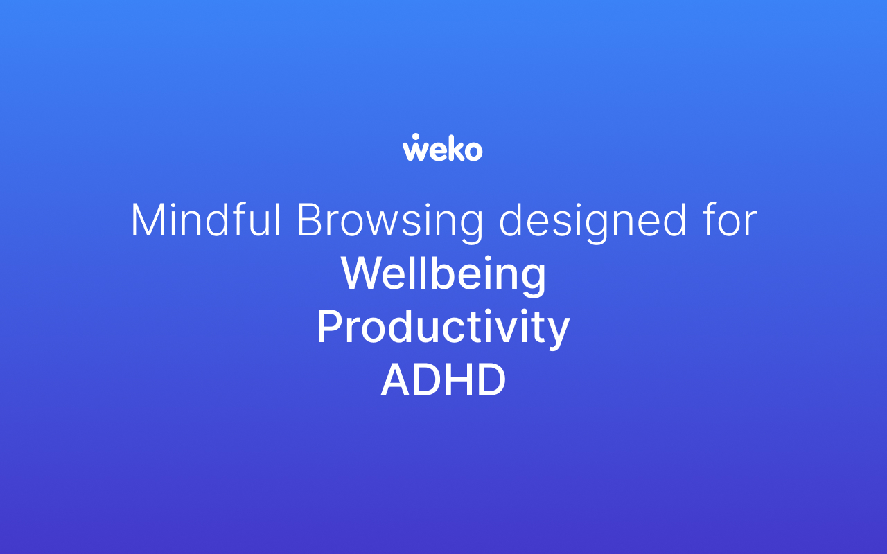 Weko Mindful Browsing - 截图 3
