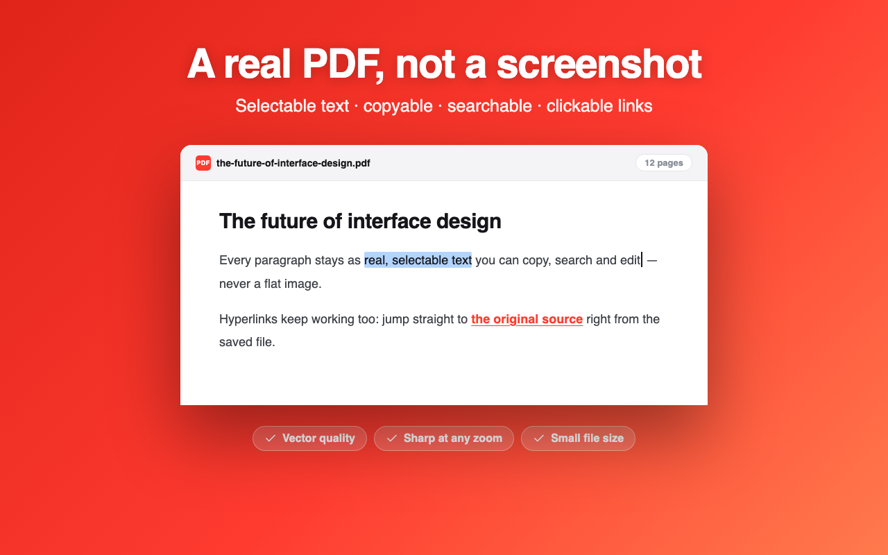 页面转PDF - 截图 3