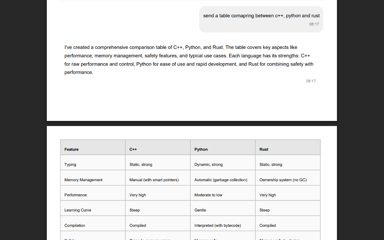 GrabChat - Export & Backup AI Chats and save context in JSON, MD, and PDF - 截图 3