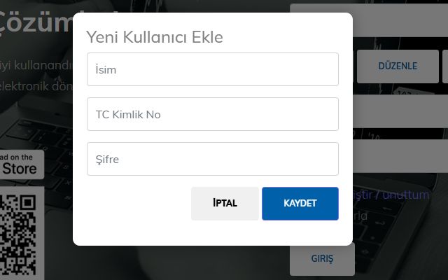 Luca E-Belge Portal Giriş Yardımcısı - 截图 2
