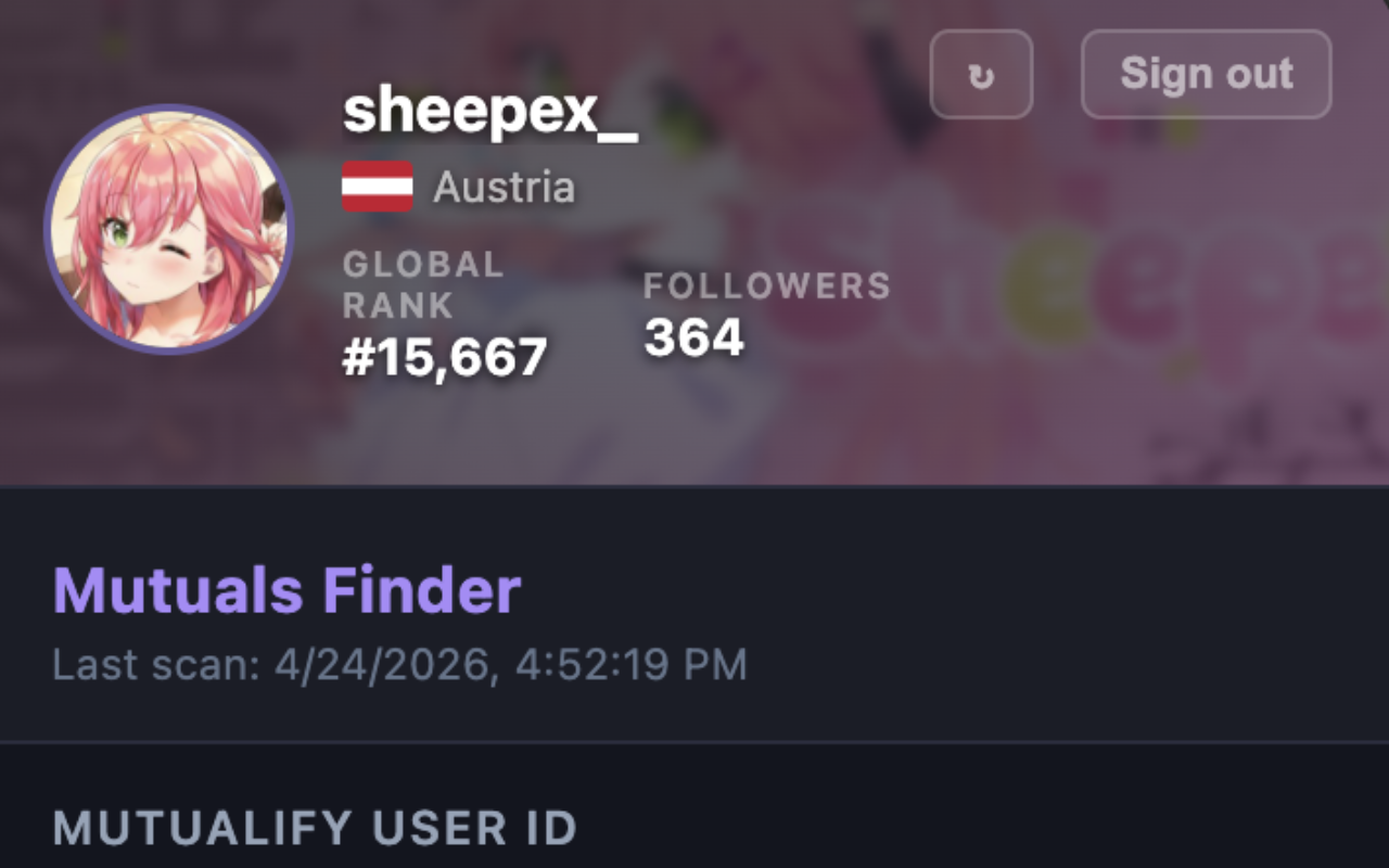 osu! Mutual finder - 截图 2