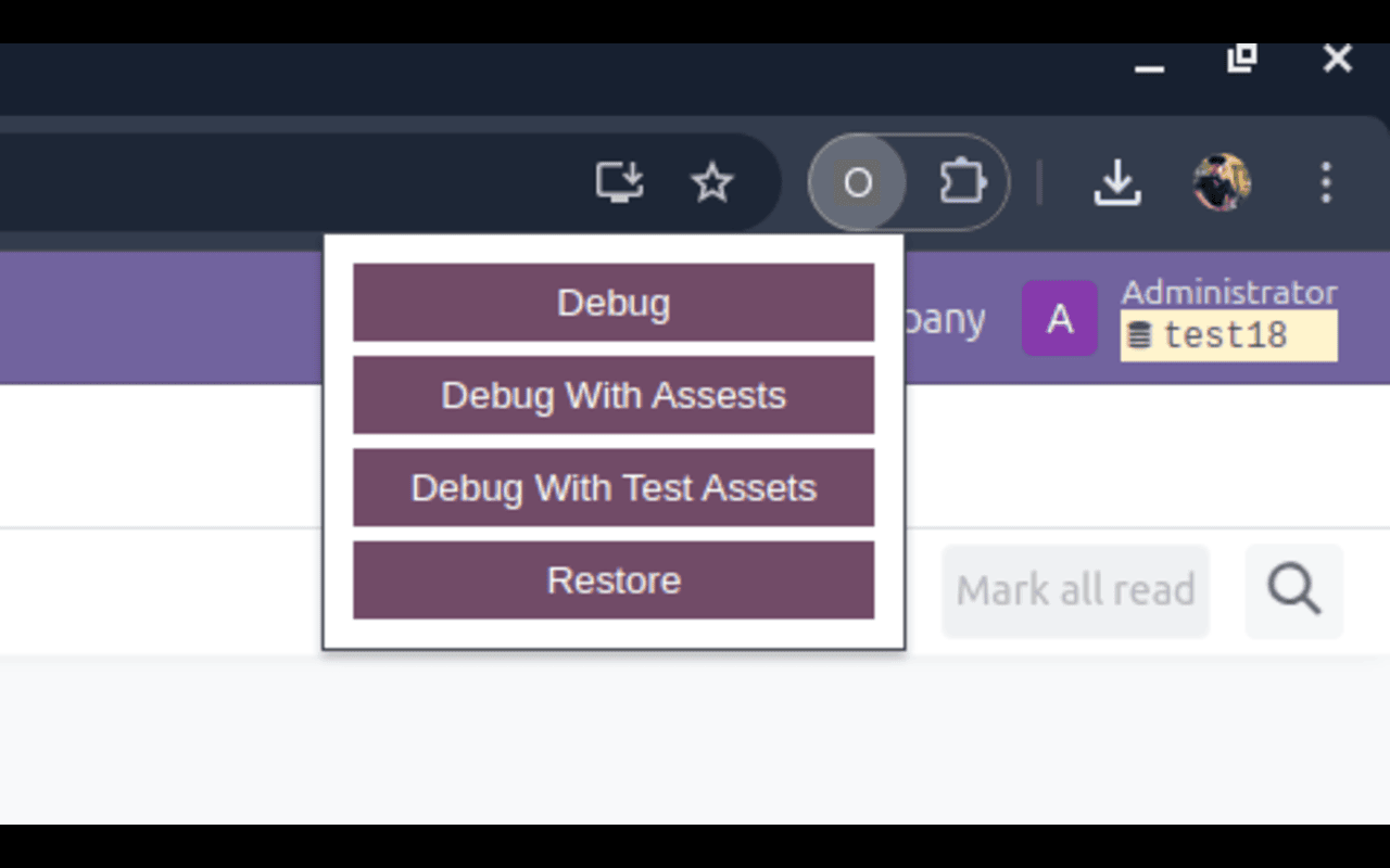 Odoo Debugger - 截图 2