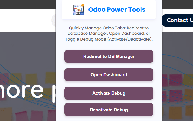 Odoo Power Tools - 截图 1